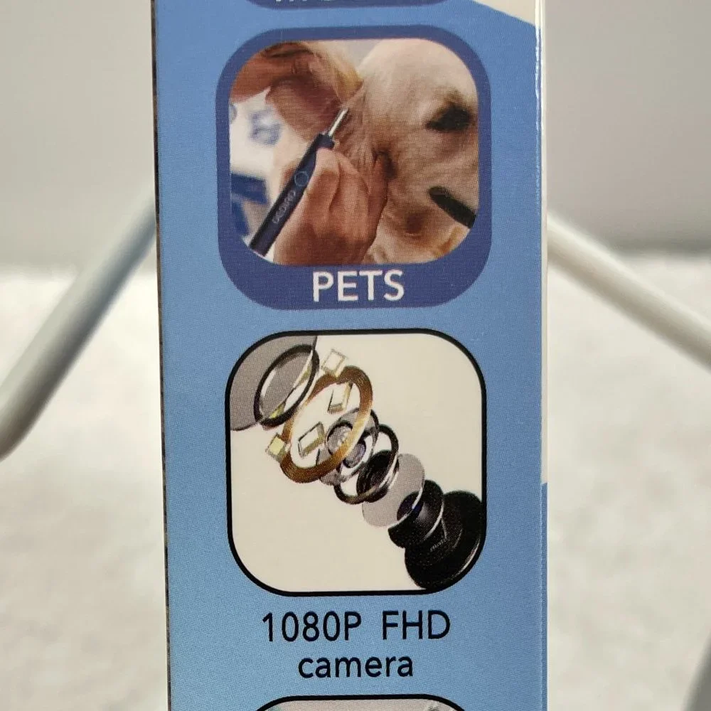 NEW BeBird Ear Wax Removal System, View/Clean, People & Pets, 6 Attachments